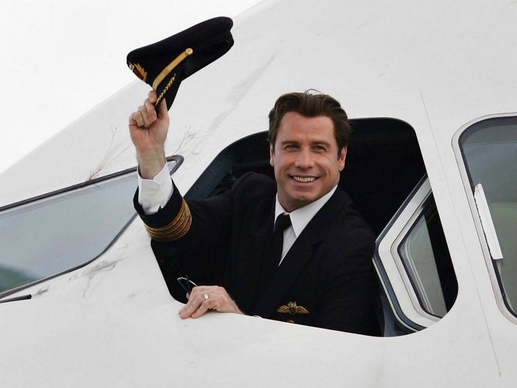 John Travolta je vášnivý pilot
